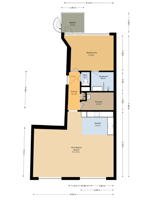 mediumsize floorplan